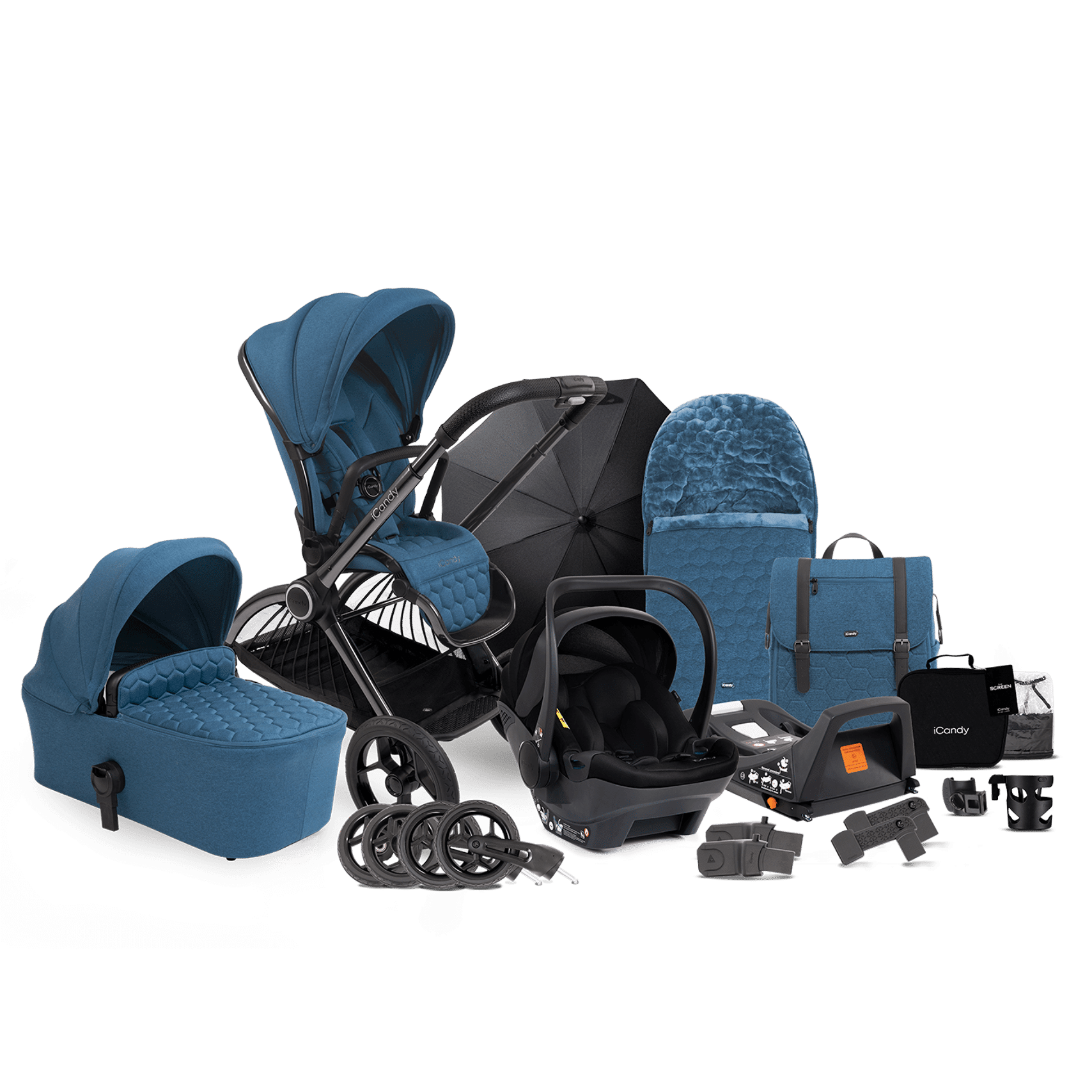 The iCandy Core Complete Car Seat Bundle