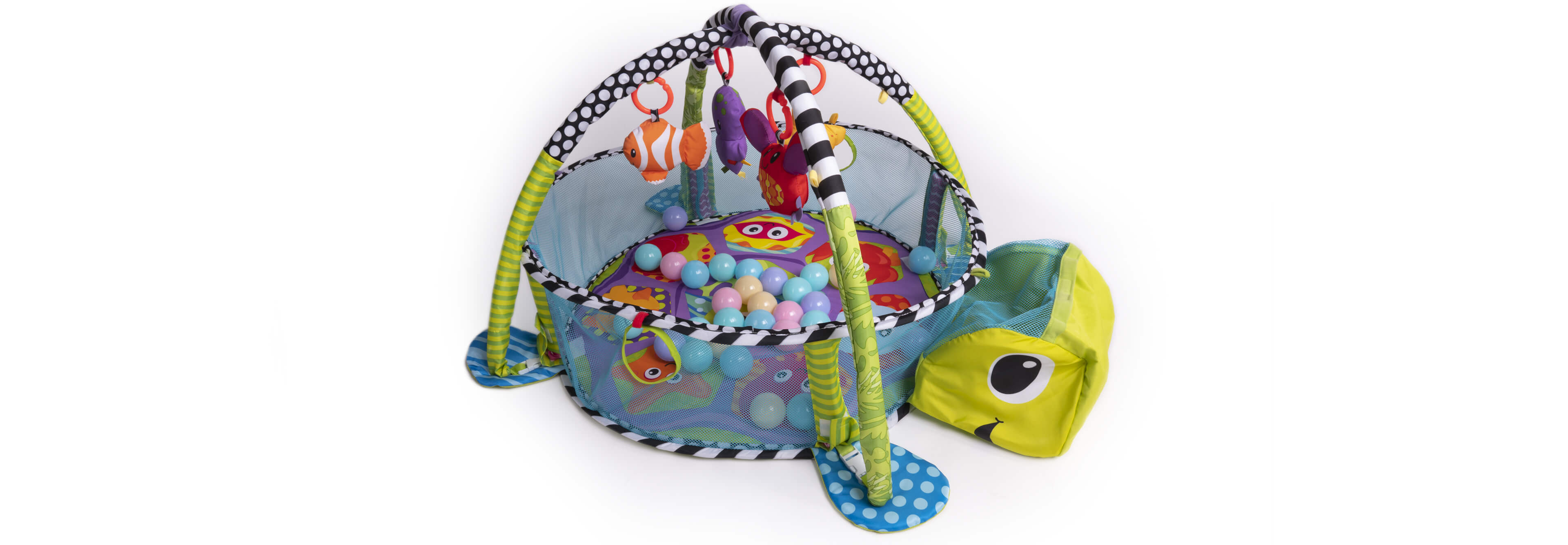 Grow with me activity deals gym and ball pit assembly