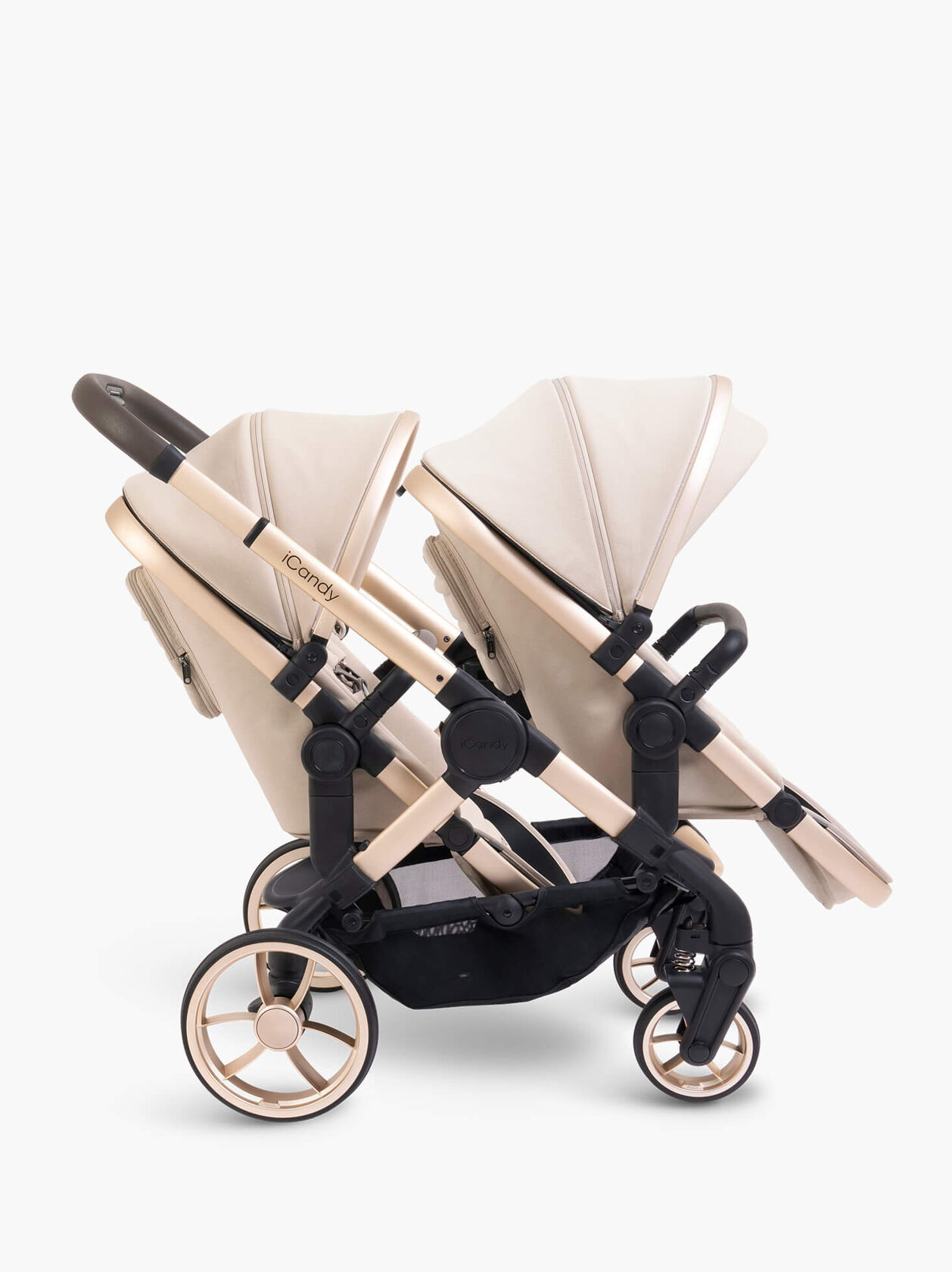 Peach 7 Pushchair and Carrycot - Twin