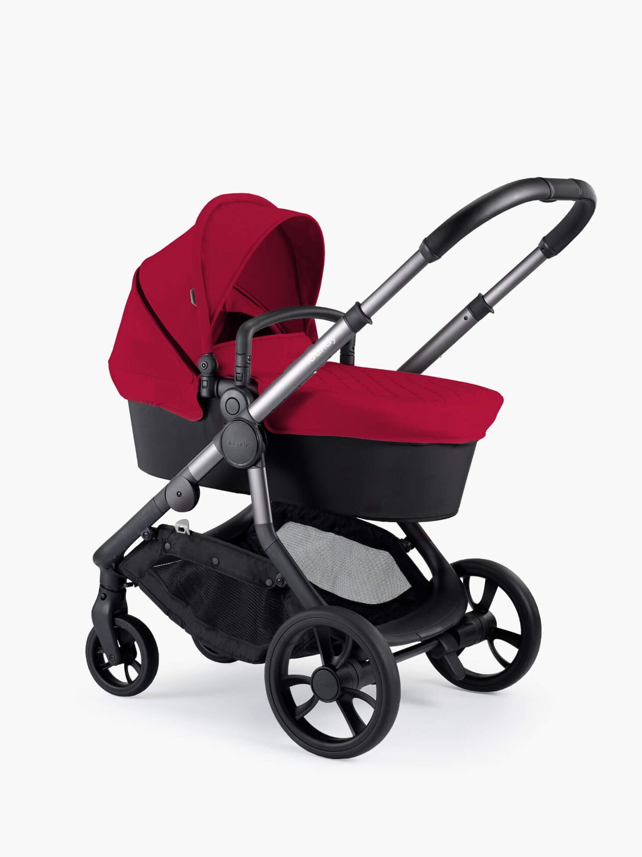 Orange Pushchair and Carrycot Magma