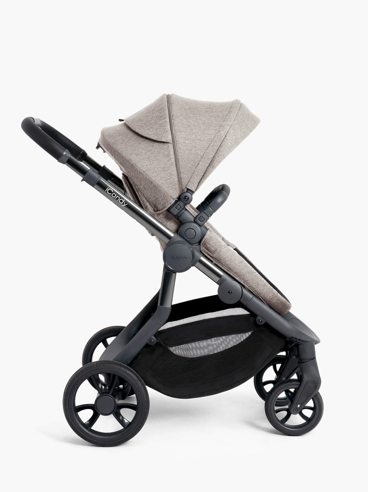 Orange Pushchair and Carrycot
