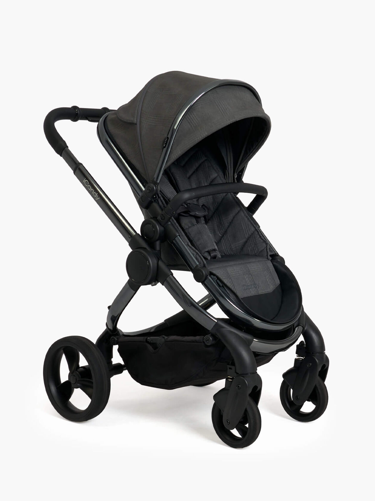 Peach Pushchair and Carrycot - Travel Accessory Deal