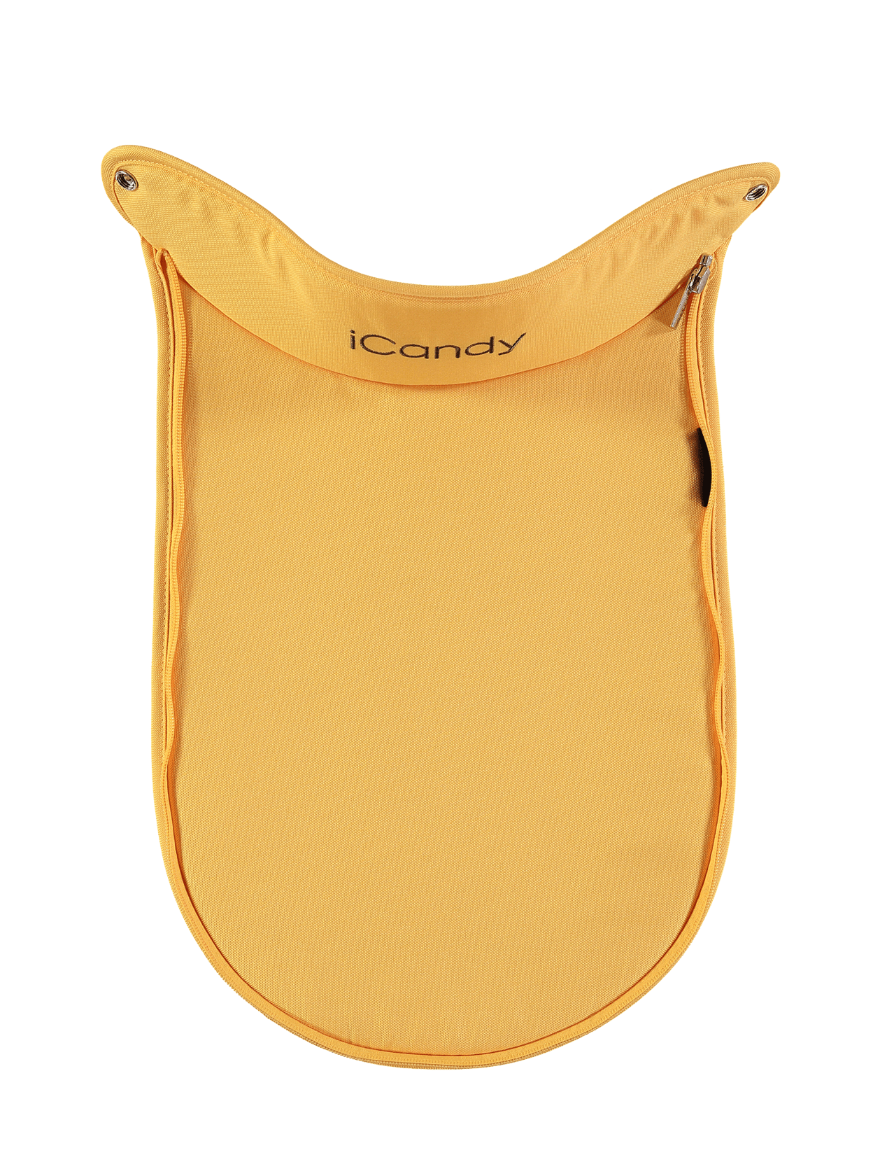 Peach Main Carrycot Apron Honeycomb