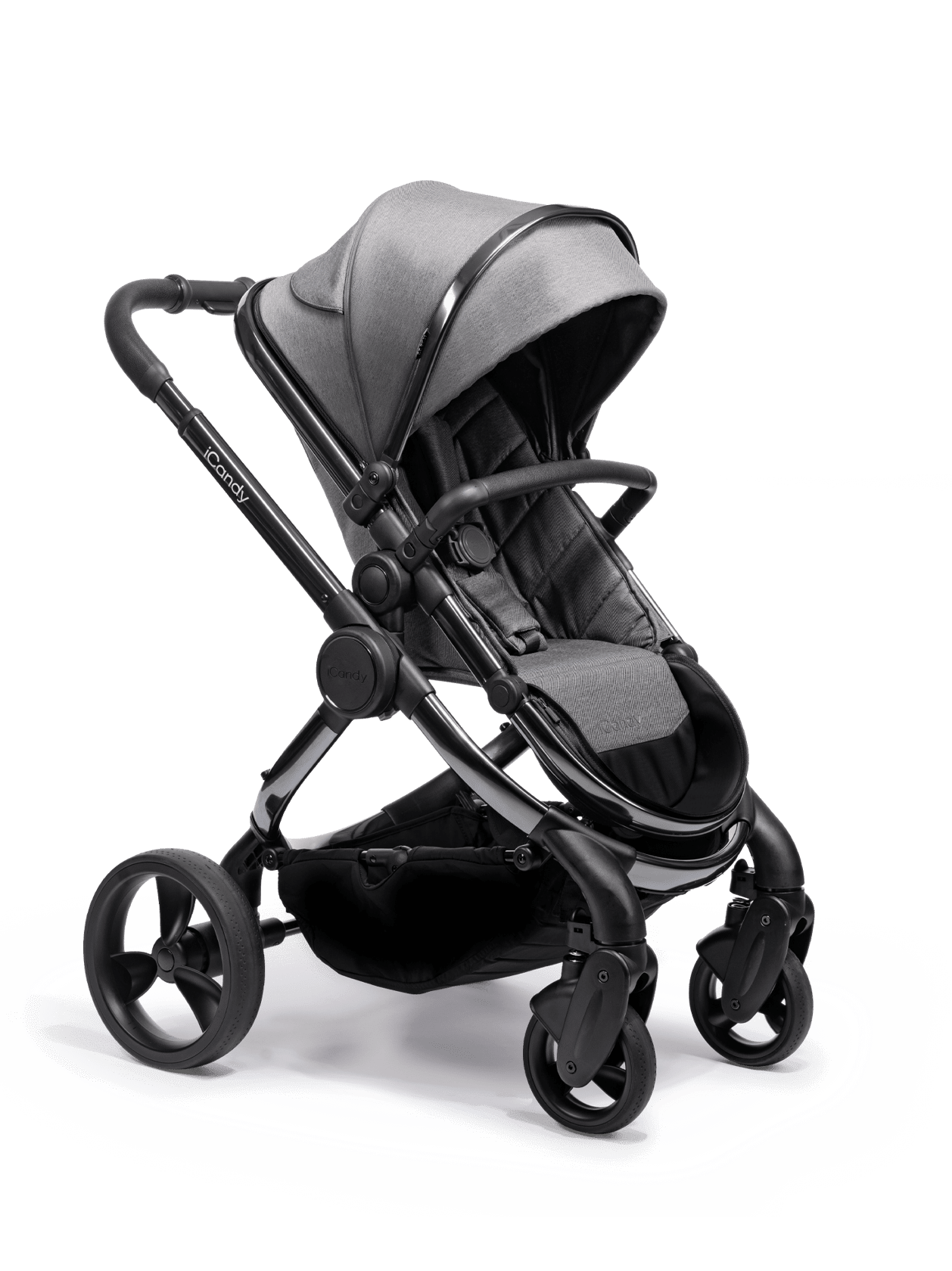 Peach Pushchair and Carrycot 