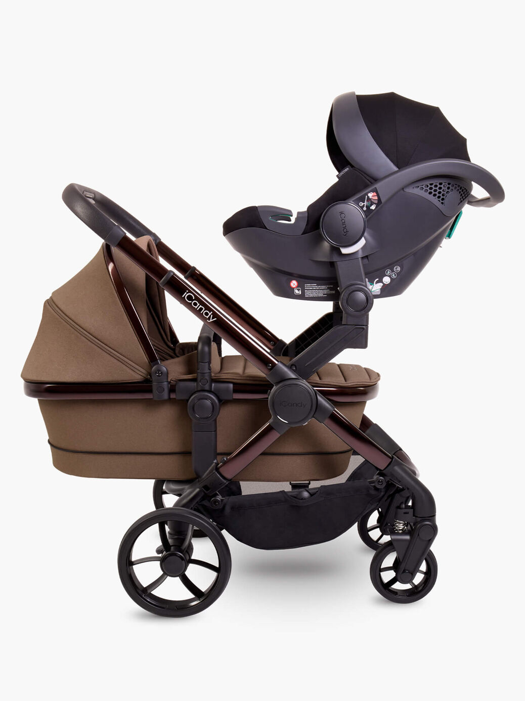 iCandy Peach 7 Pushchair and Carrycot Twin - Coco